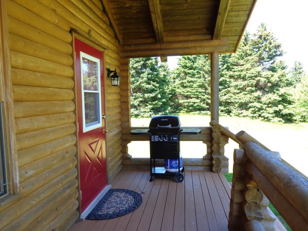 Cajun Cedar Log Cottages Margaree Forks Zimmer foto