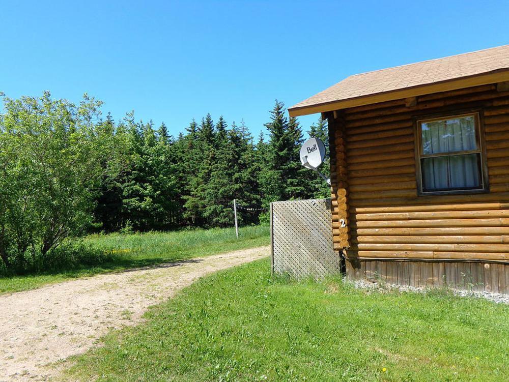 Cajun Cedar Log Cottages Margaree Forks Exterior foto