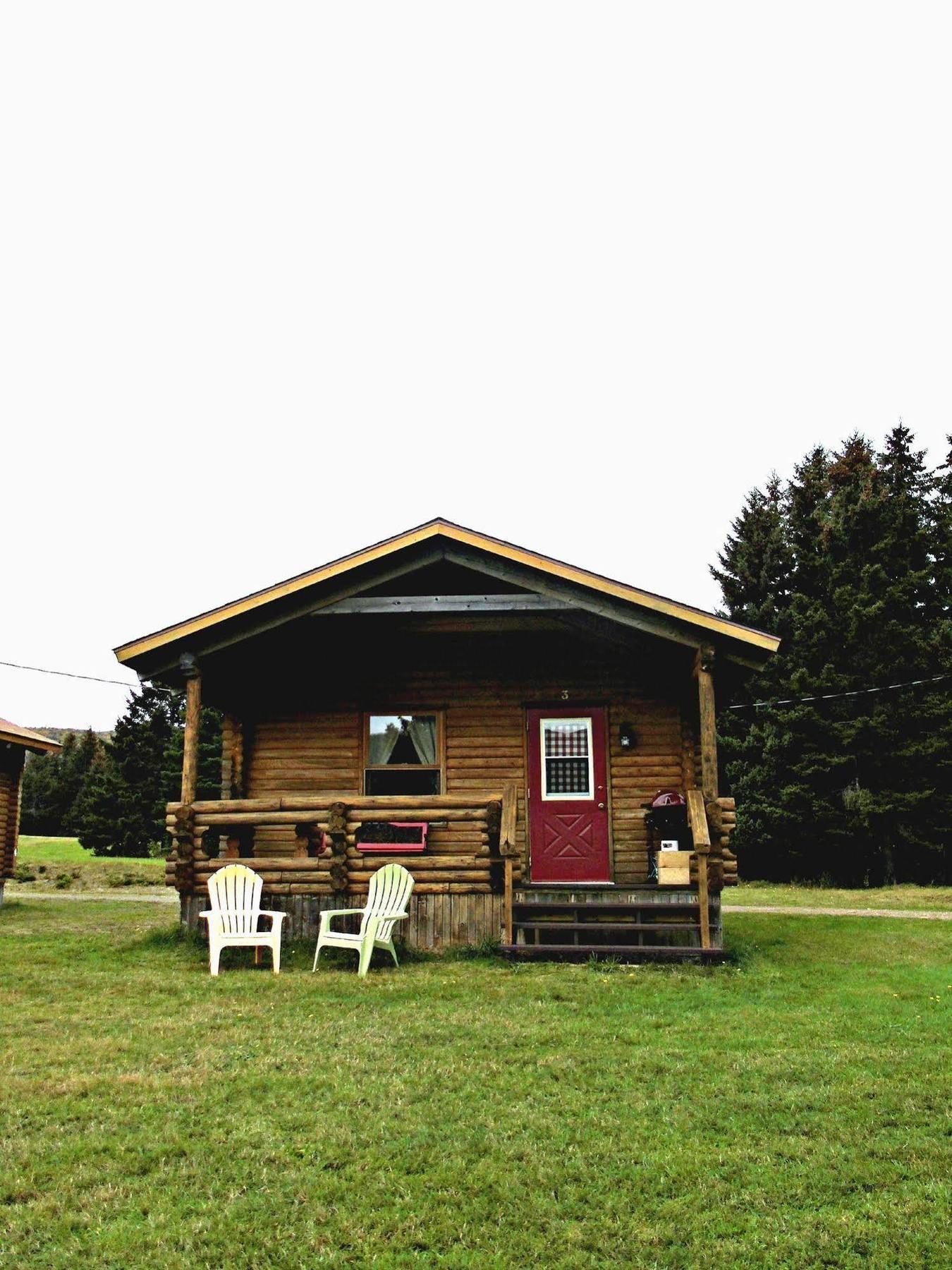 Cajun Cedar Log Cottages Margaree Forks Exterior foto