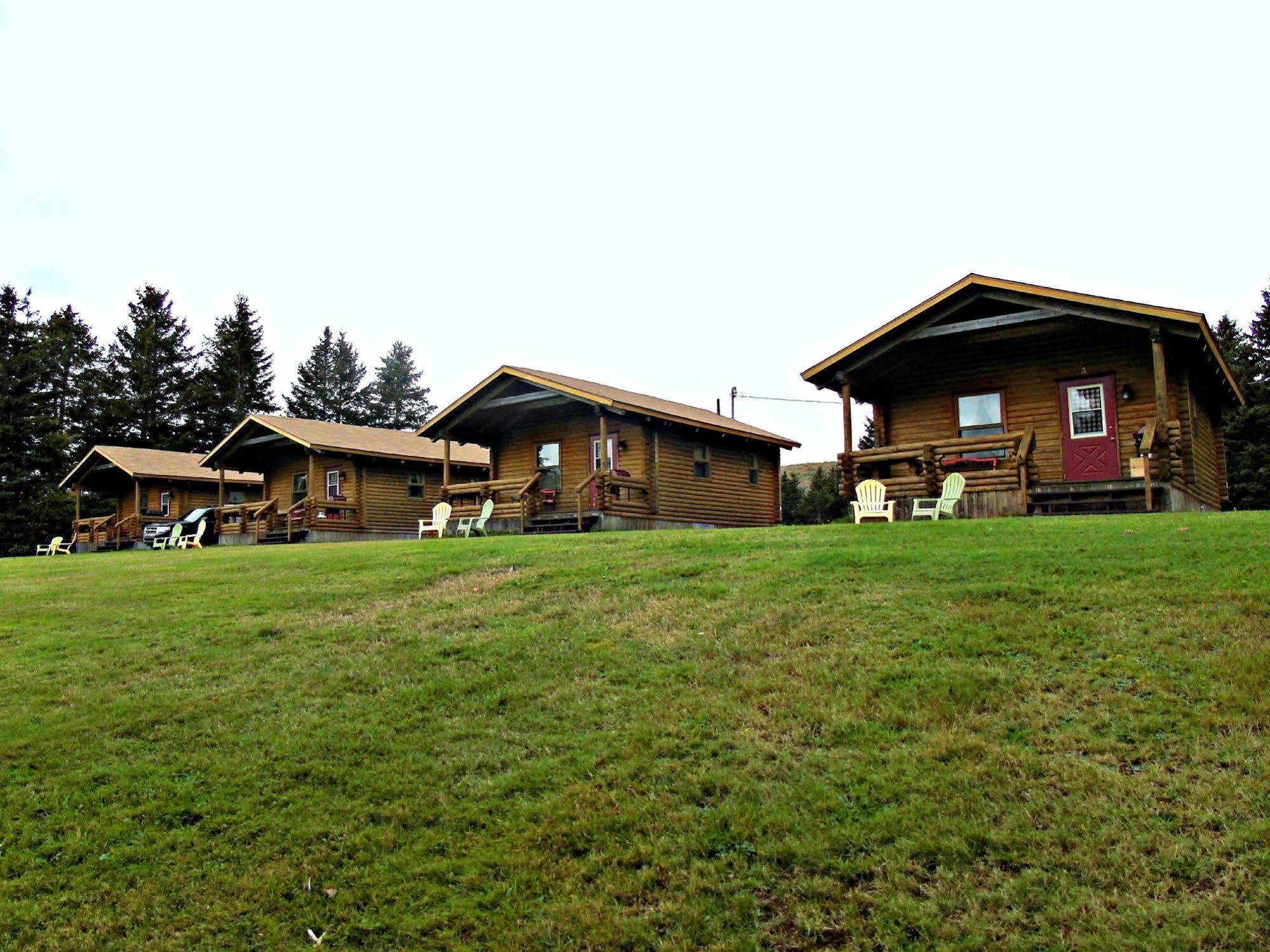 Cajun Cedar Log Cottages Margaree Forks Exterior foto