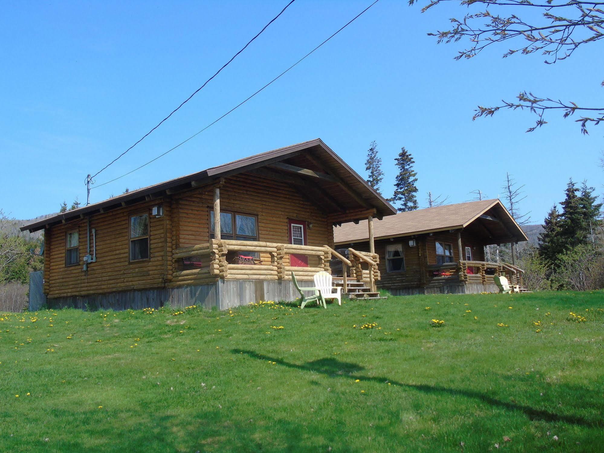 Cajun Cedar Log Cottages Margaree Forks Exterior foto